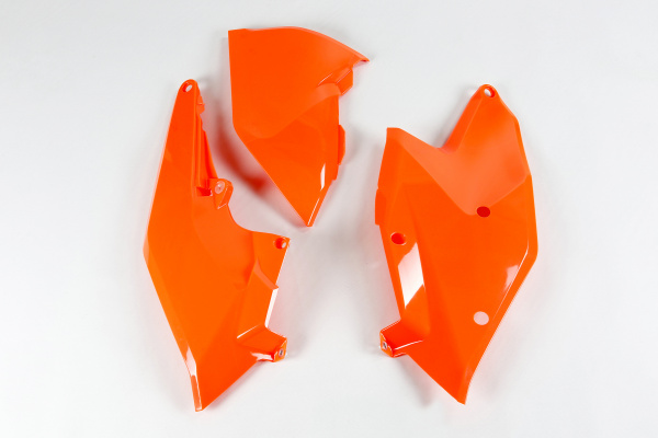 Side Panels neon orange for Ktm SX 250 - EXC-F 450 - XC-F 350 - EXC 300 TPI - XC-F 250 - XC-W 250 TPI - EXC 250 TPI - XC-W 1... Side Panels neon orange for Ktm SX 250 - EXC-F 450 - XC-F 350 - EXC 300 TPI - XC-F 250 - XC-W 250 TPI - EXC 250 TPI - XC-W 1...